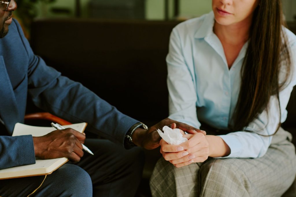 Counseling Session Between Professional and Client